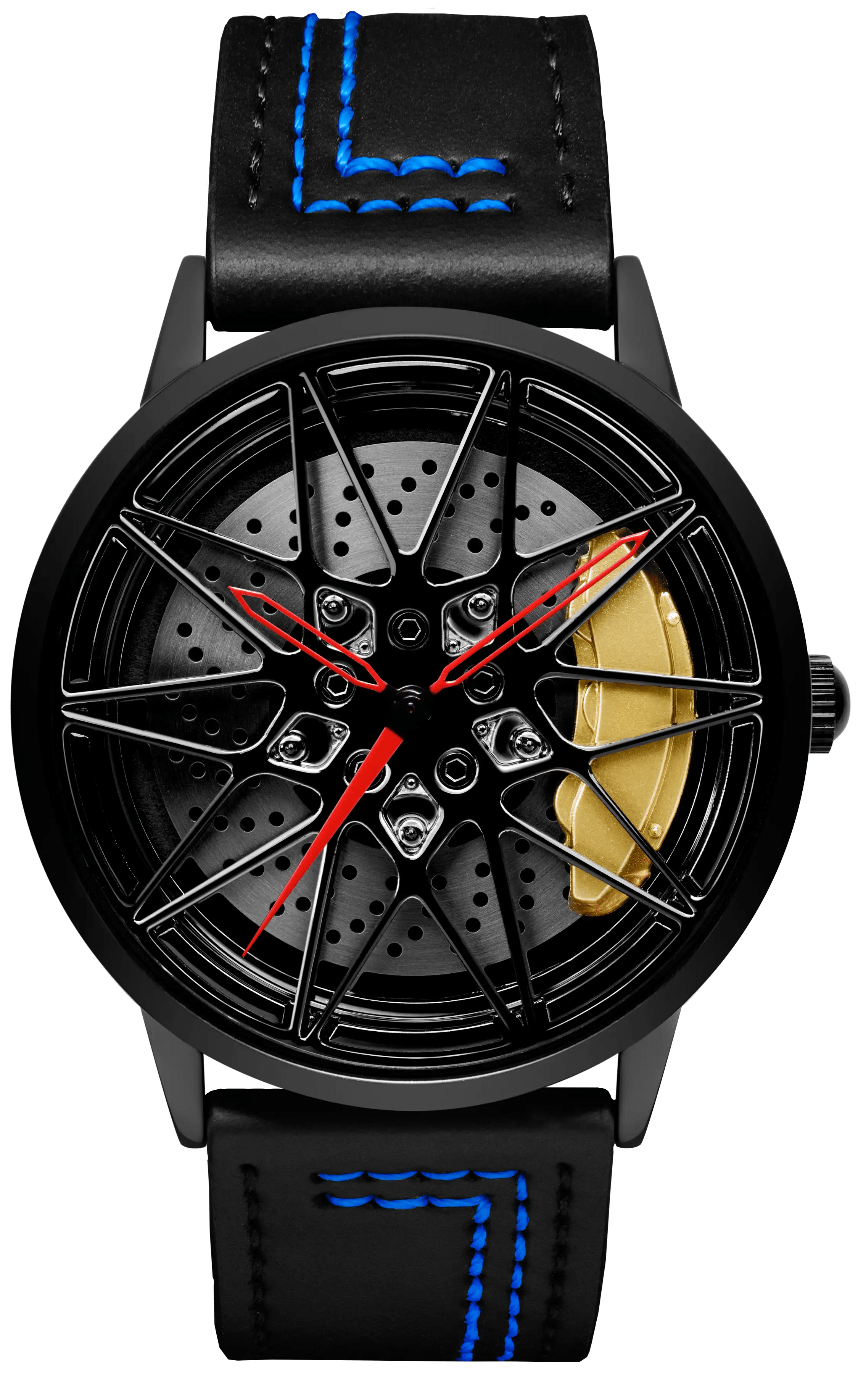Shop Bayer 666M - Blue Leather Strap | RS Chrono