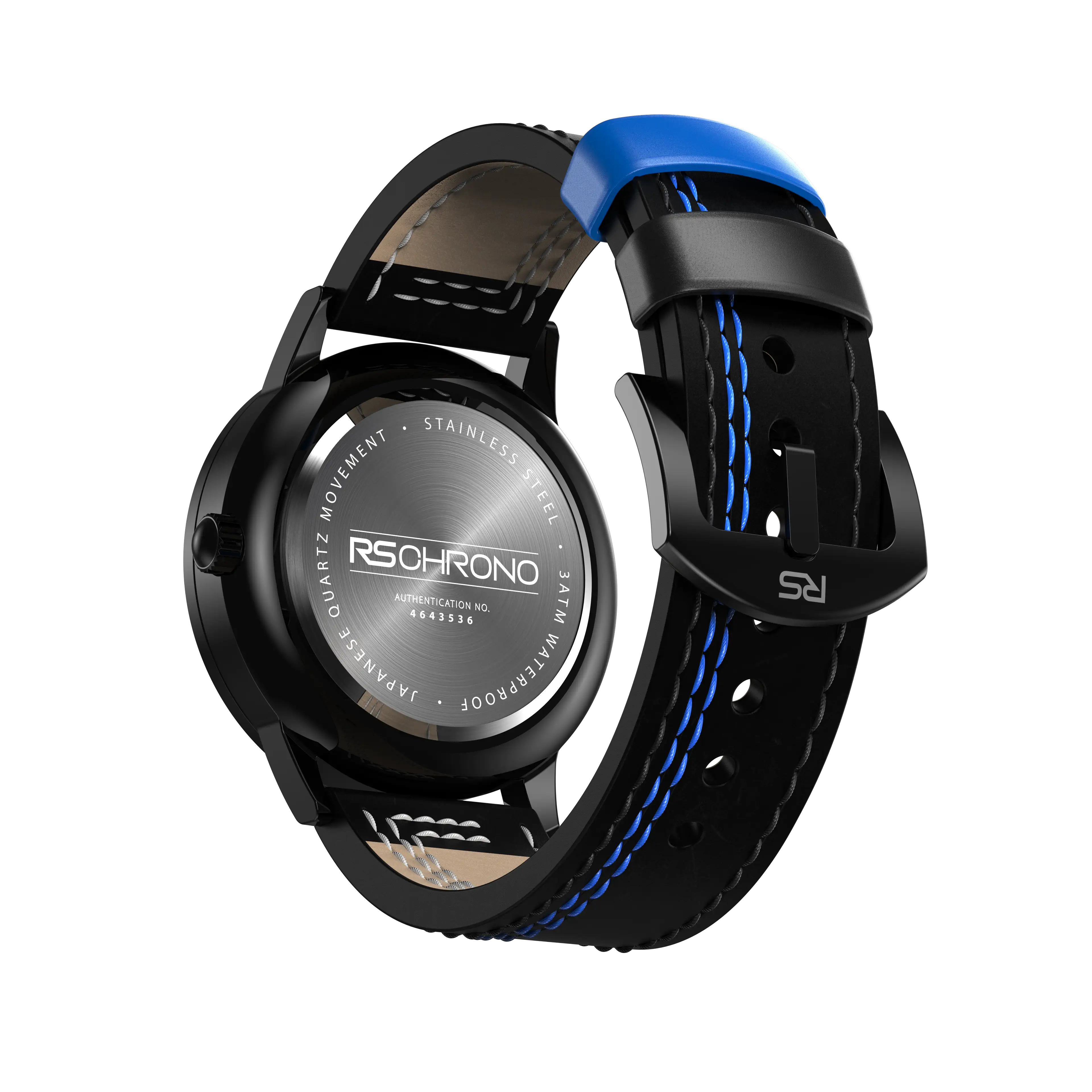 Shop Blue Petronas 63S Gyro - Blue Leather Strap | RS Chrono