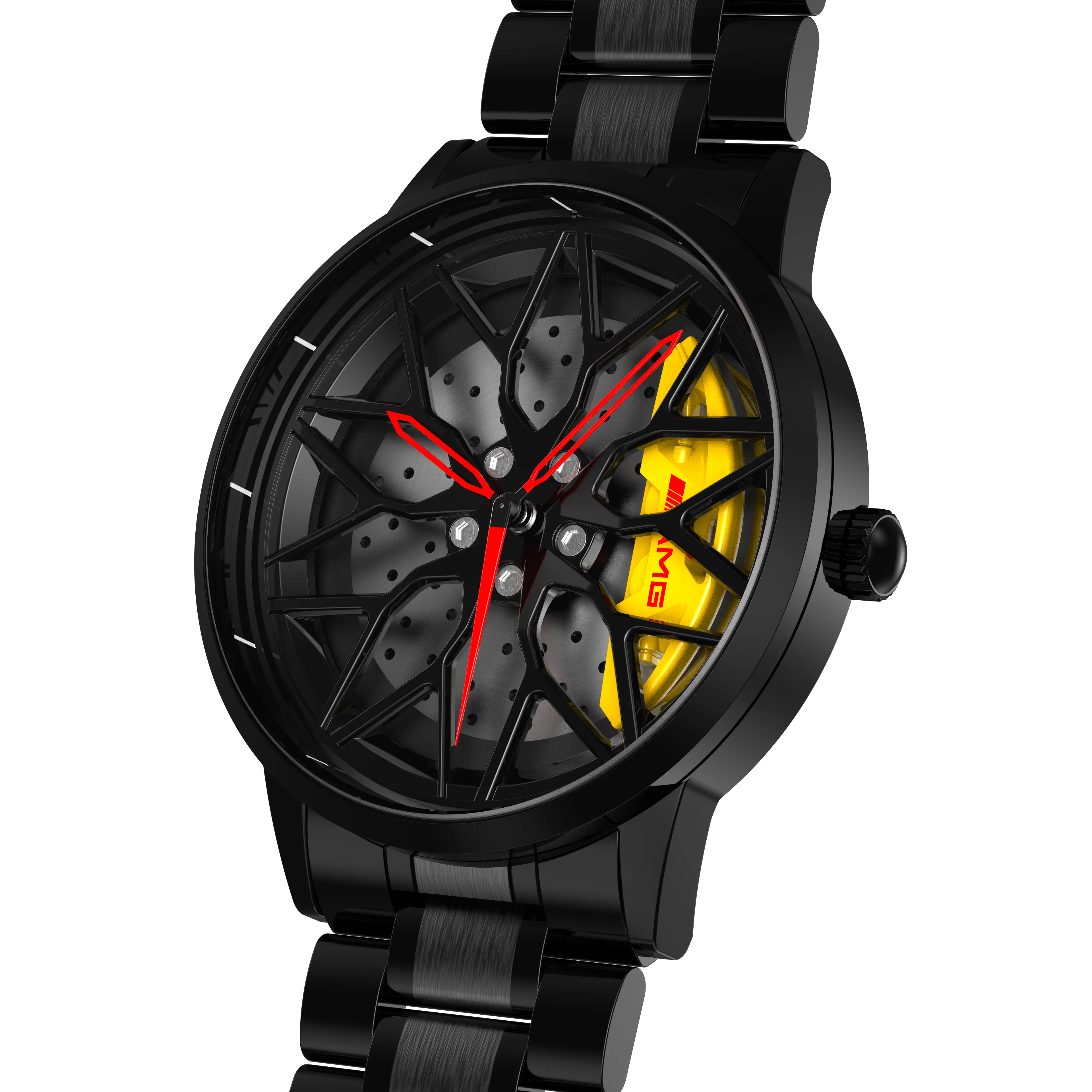 Shop Yellow Petronas 63S Gyro - Metal Strap | RS Chrono