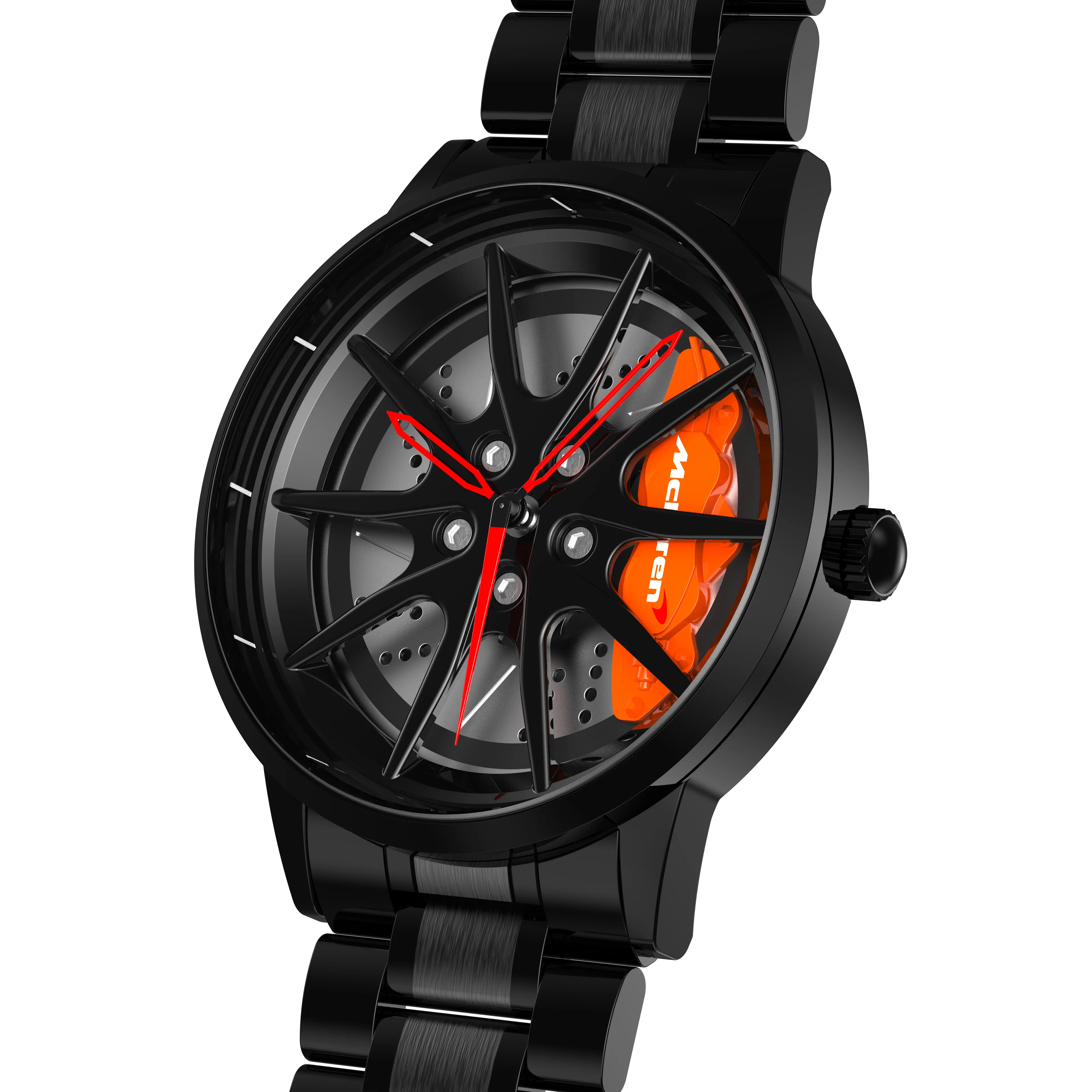 Shop Orange Speedtail 765 Gyro - Metal Strap | RS Chrono