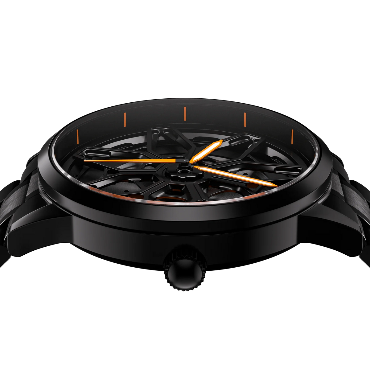 Shop Orange Ultimae Gyro - Metal Strap | RS Chrono