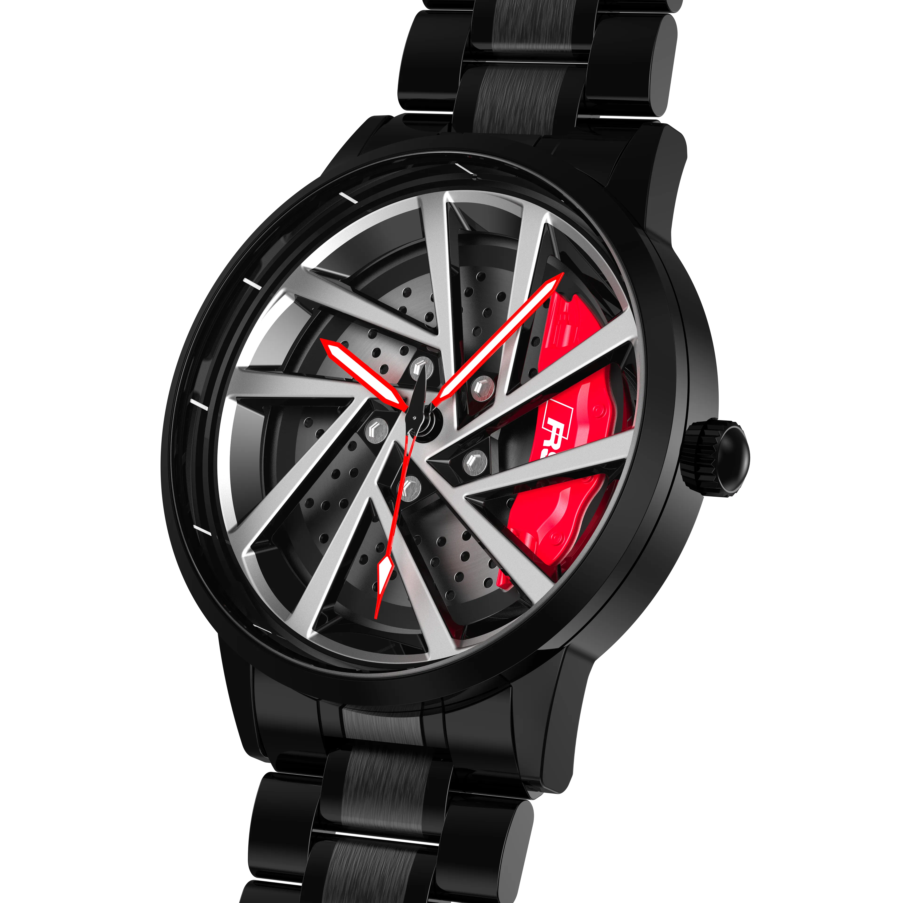 Shop Red Vorsprung RS5 Gyro - Metal Strap | RS Chrono