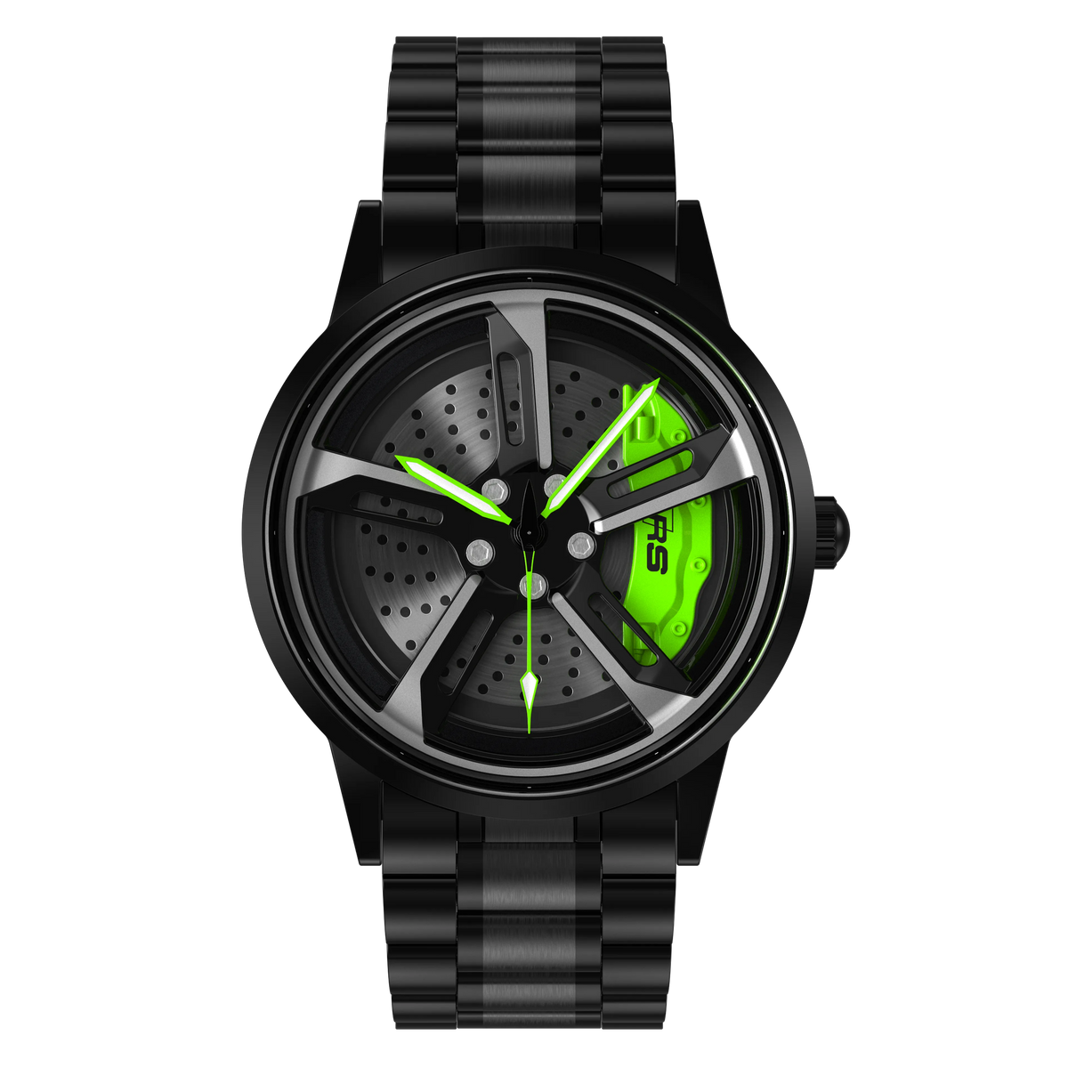 Shop Green Vorsprung RS7 Gyro - Metal Strap | RS Chrono