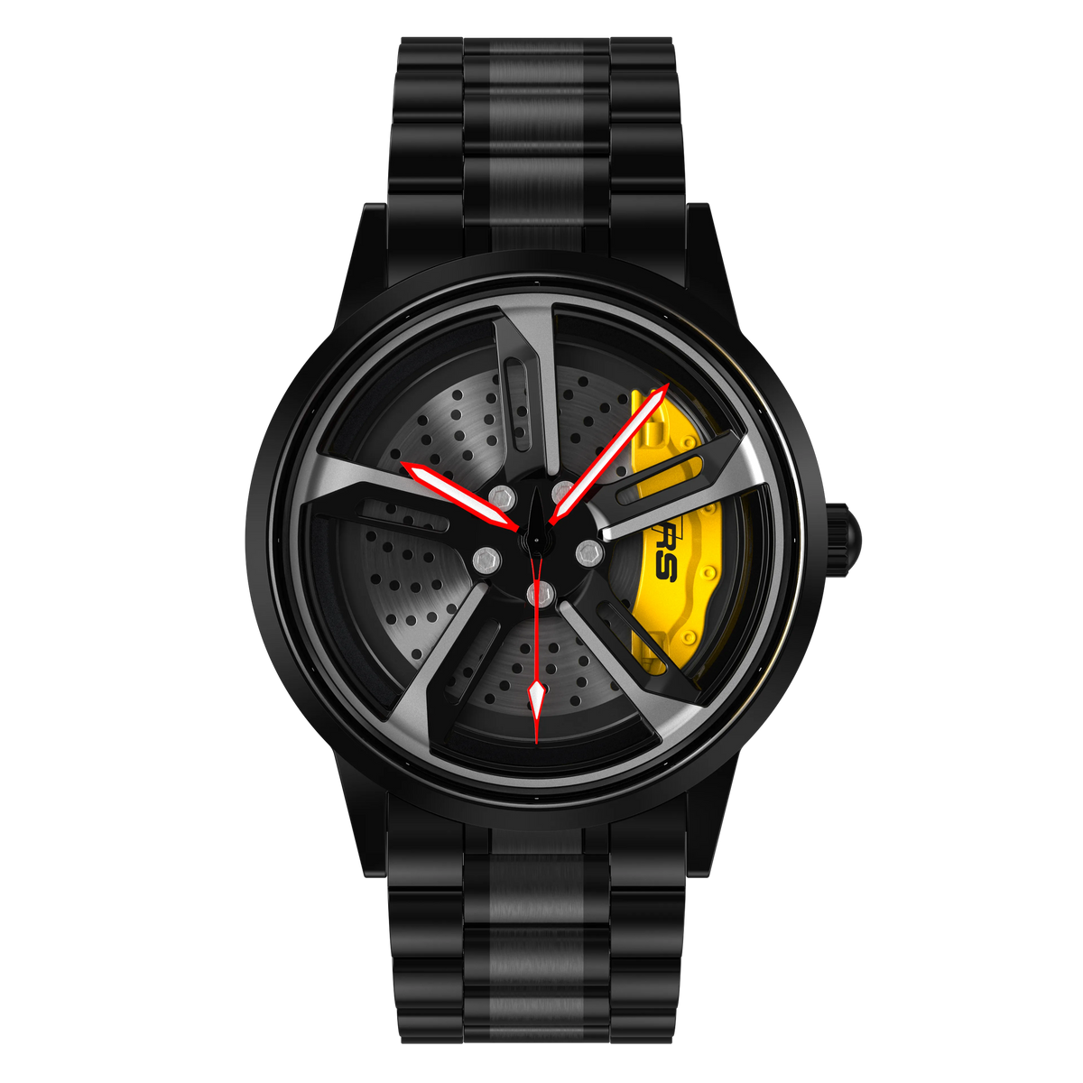 Shop Yellow Vorsprung RS7 Gyro - Metal Strap | RS Chrono