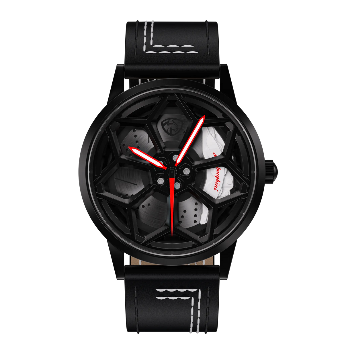 Shop White Performante Gyro - White Leather Strap | RS Chrono