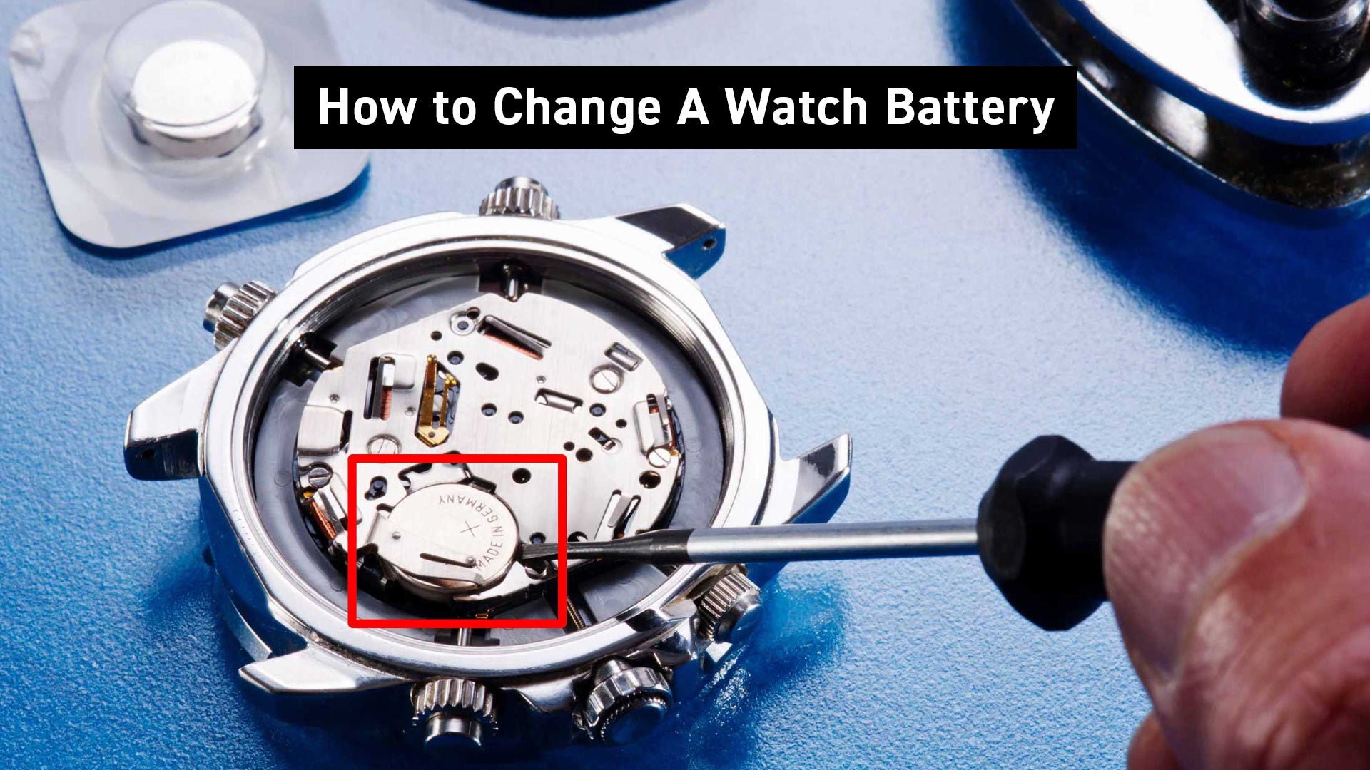 How to Replace a Watch Battery