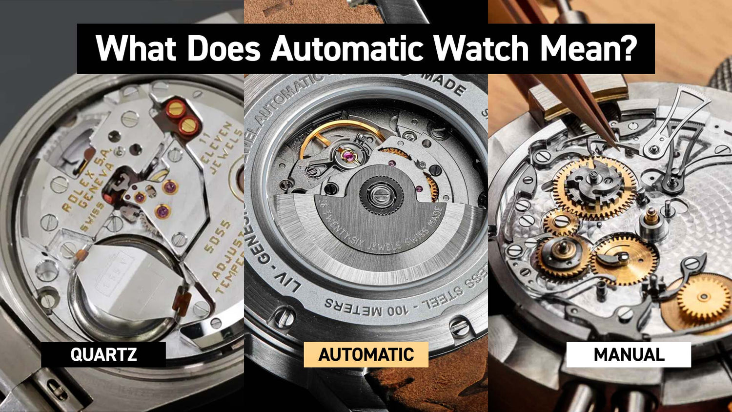 What Does Automatic Watch Mean?