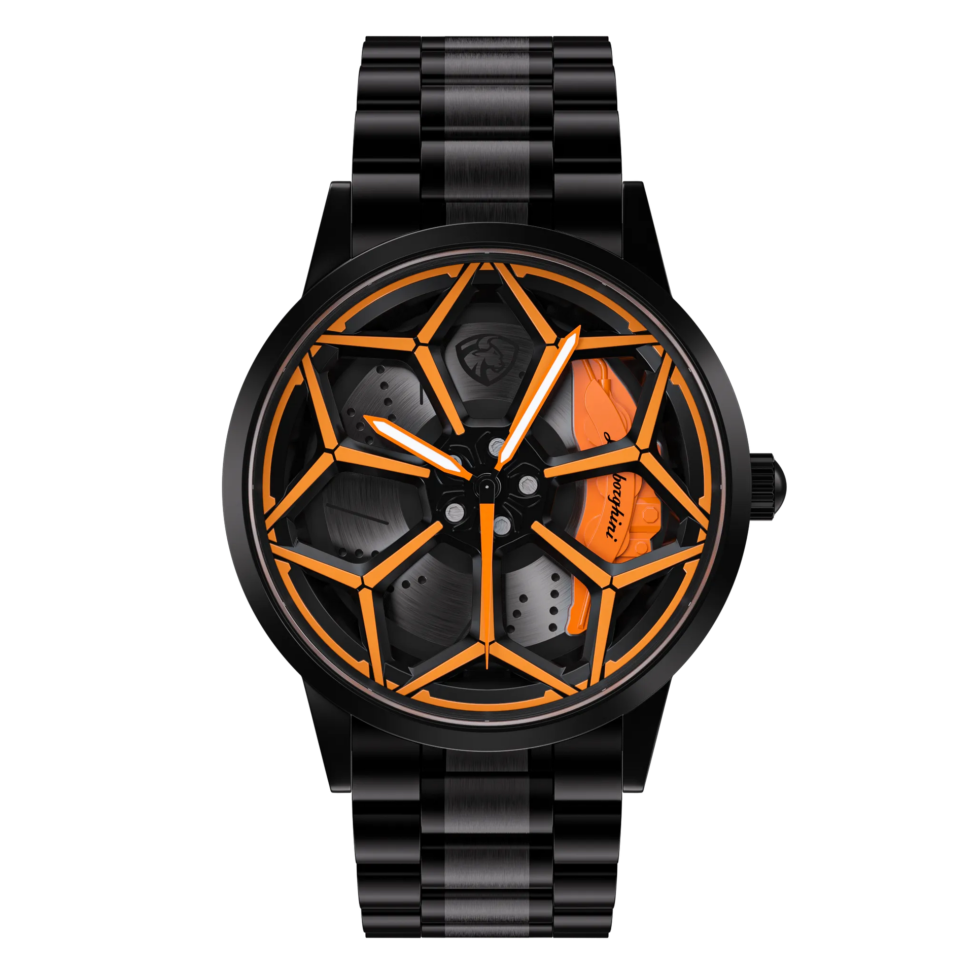 Performante Gyro Spinning Rim Watch – Lamborghini Style | RS Chrono