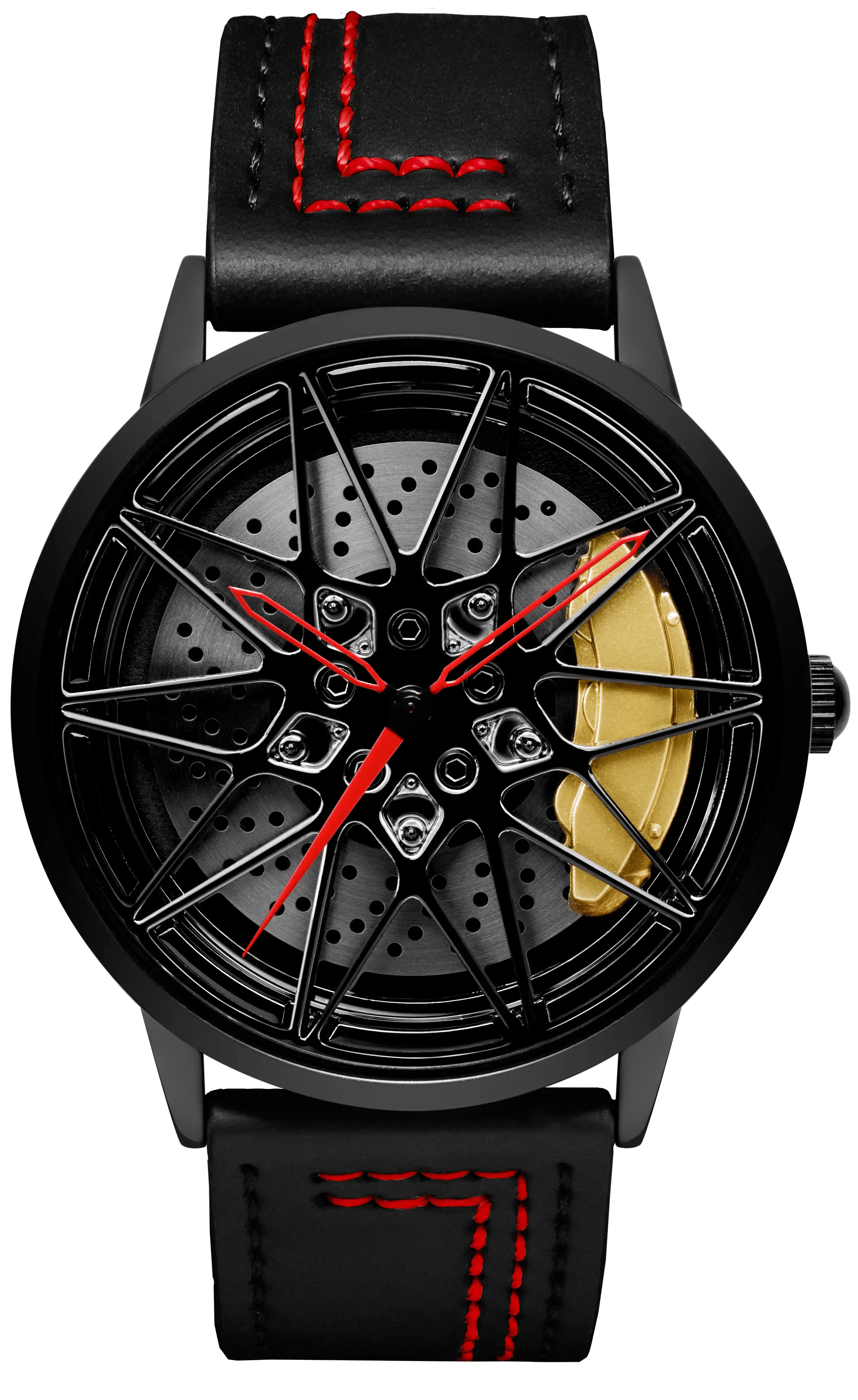 Shop Bayer 666M - Red Leather Strap | RS Chrono