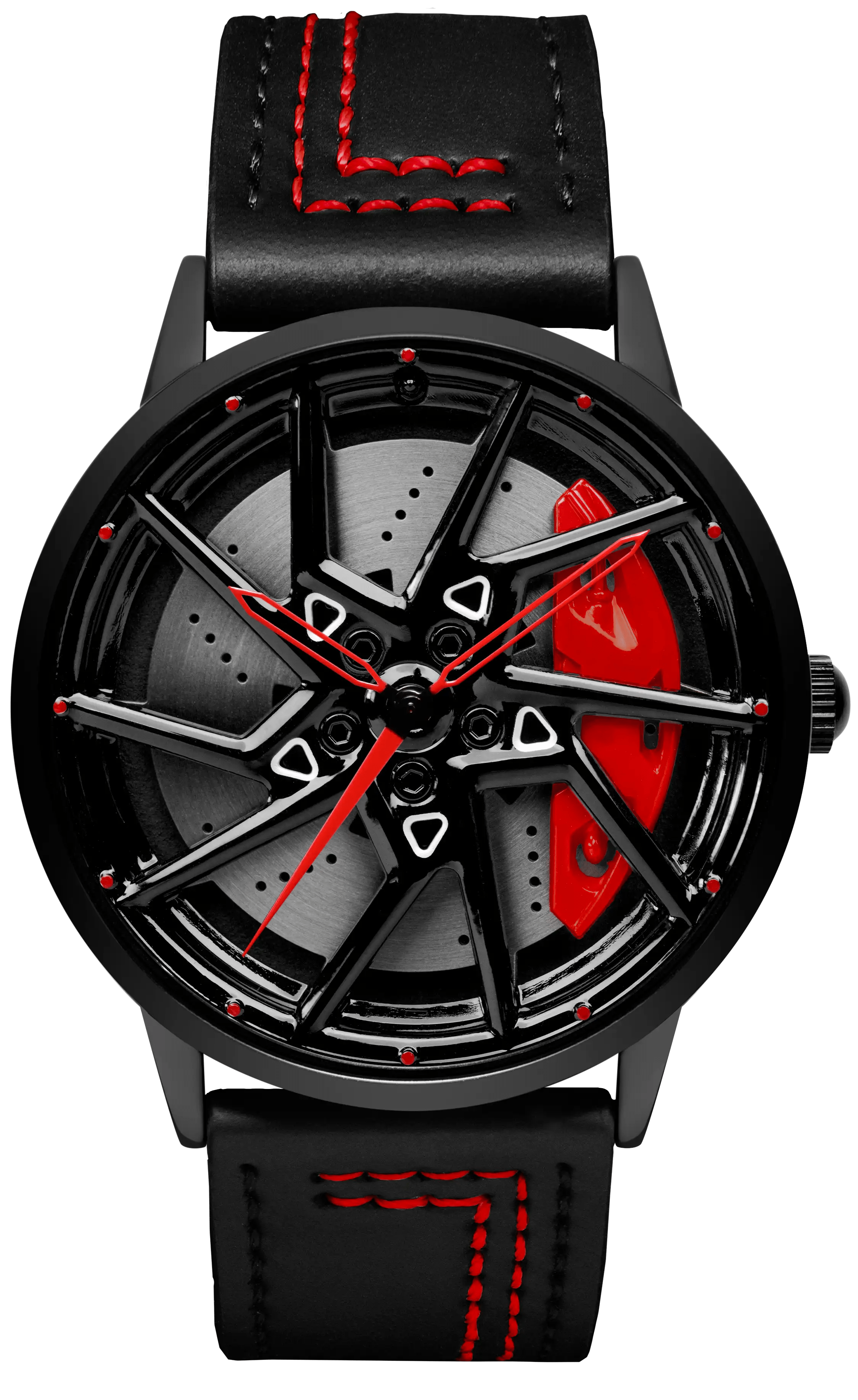 Shop Petronas C45 - Red Leather Strap | RS Chrono