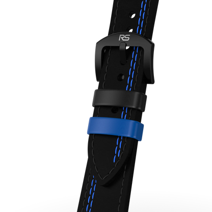 Shop Blue Petronas 63S Gyro - Blue Leather Strap | RS Chrono