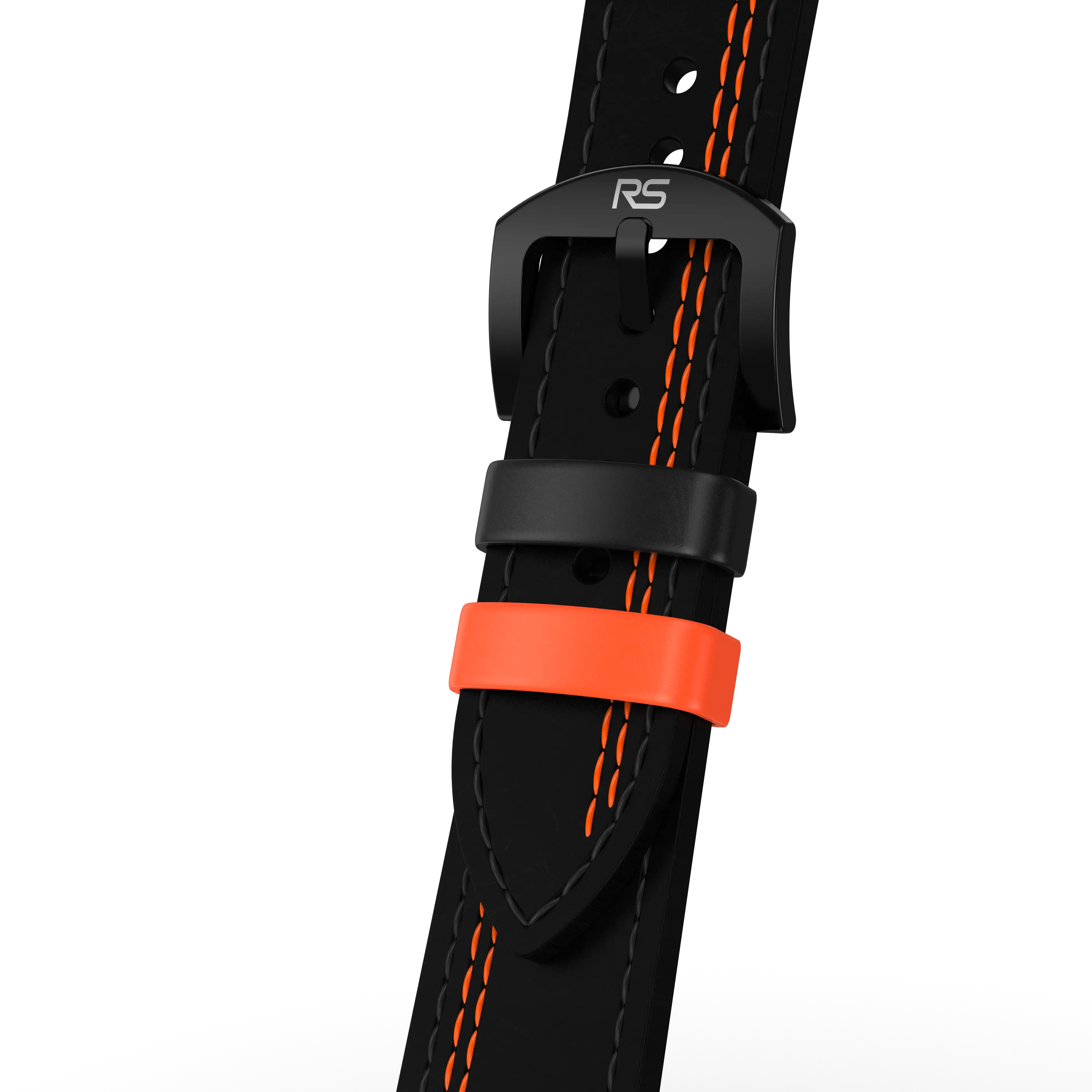 Shop Red Vorsprung RS5 Gyro - Orange Leather Strap | RS Chrono
