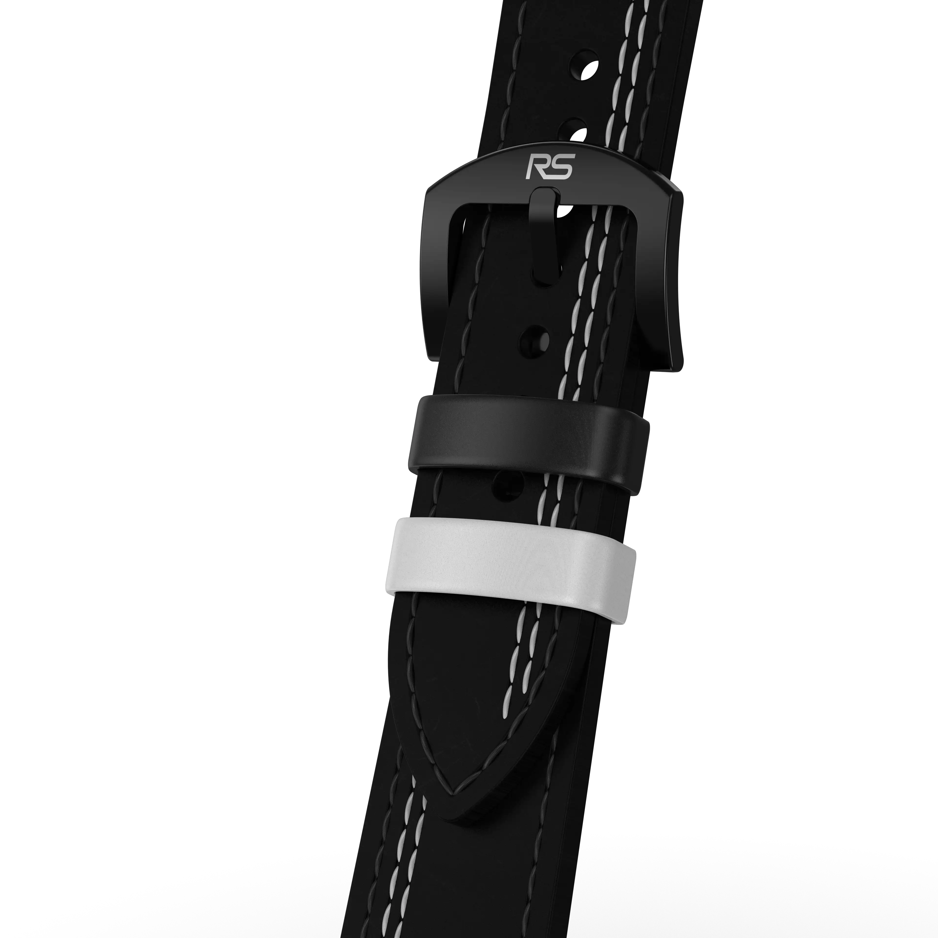 Shop White Speedtail 765 Gyro - White Leather Strap | RS Chrono