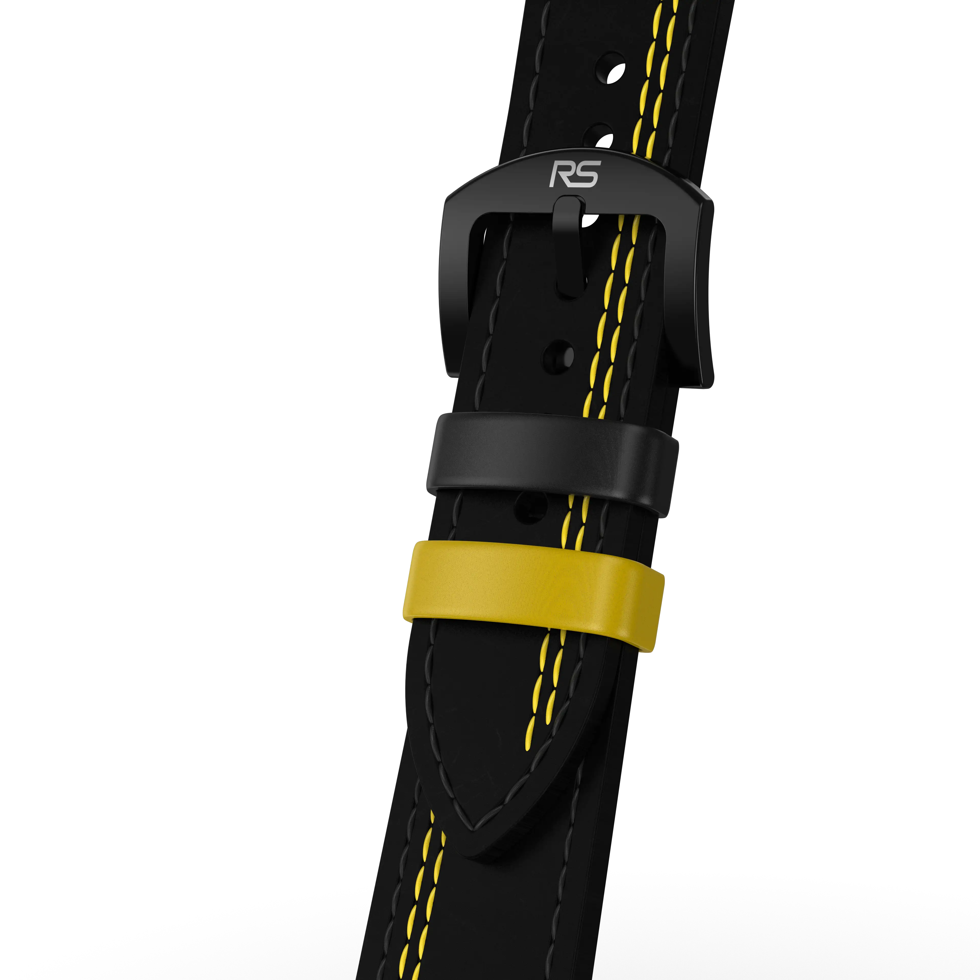 Shop Blue Petronas 63S - Yellow Leather Strap | RS Chrono