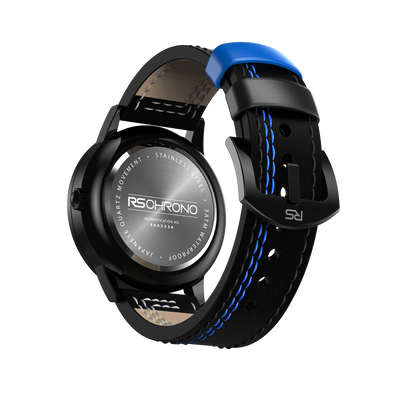 Shop Blue Petronas 63S Gyro - Blue Leather Strap | RS Chrono