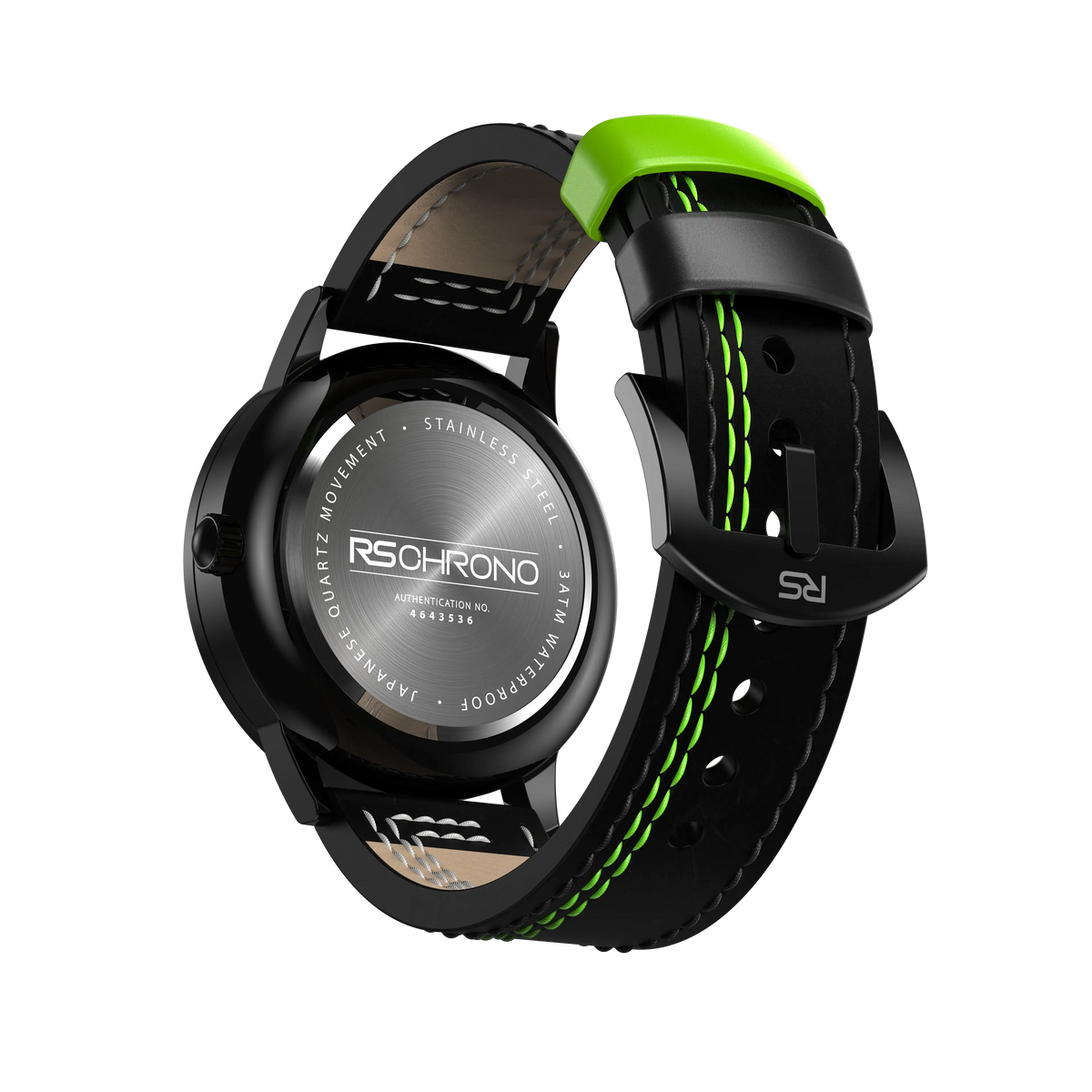 Shop Green Vorsprung RS7 Gyro - Green Leather Strap | RS Chrono