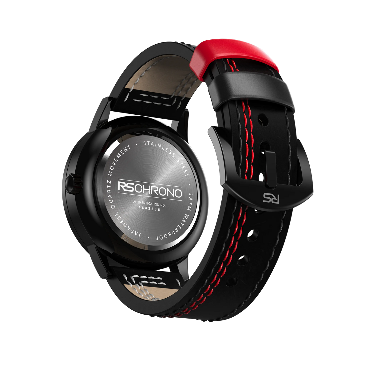 Shop Red Petronas 63S Gyro - Red Leather Strap | RS Chrono