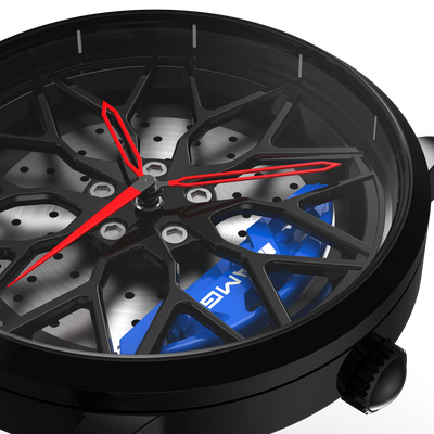 Shop Blue Petronas 63S Gyro - Blue Leather Strap | RS Chrono