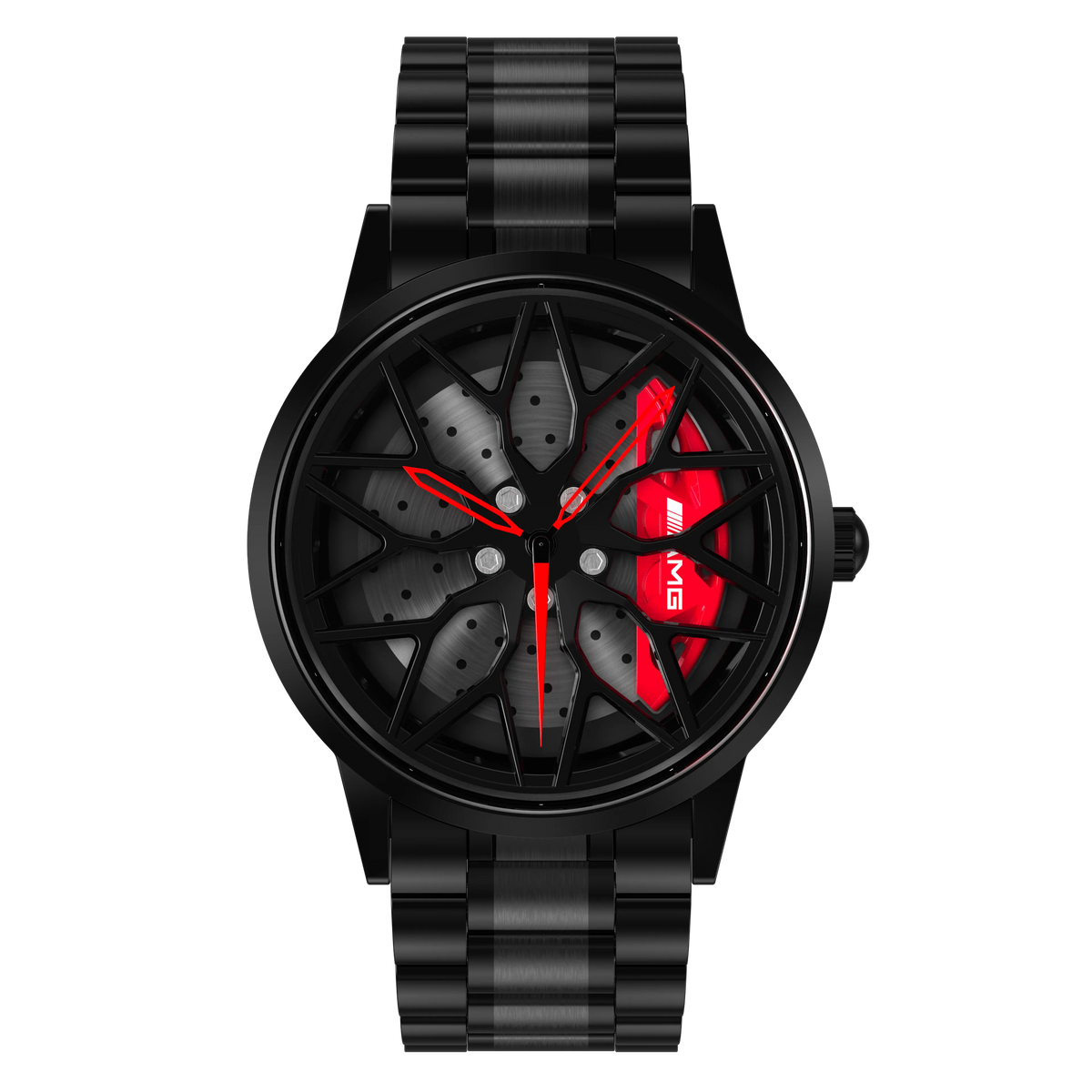 Shop Red Petronas 63S Gyro - Metal Strap | RS Chrono#color_red