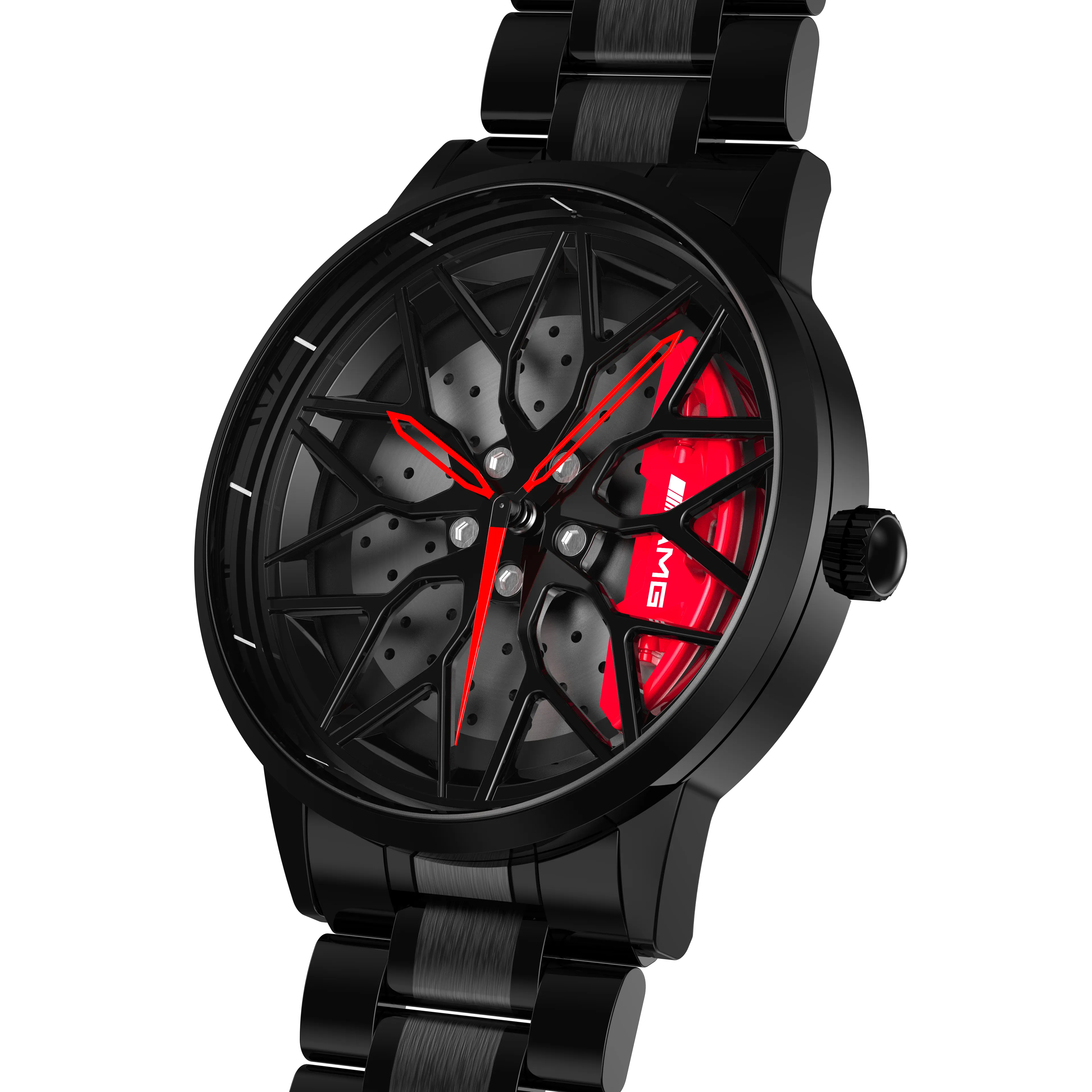 Wheel Watch Audi RS Armbanduhr Herren Damen Sportuhr Business