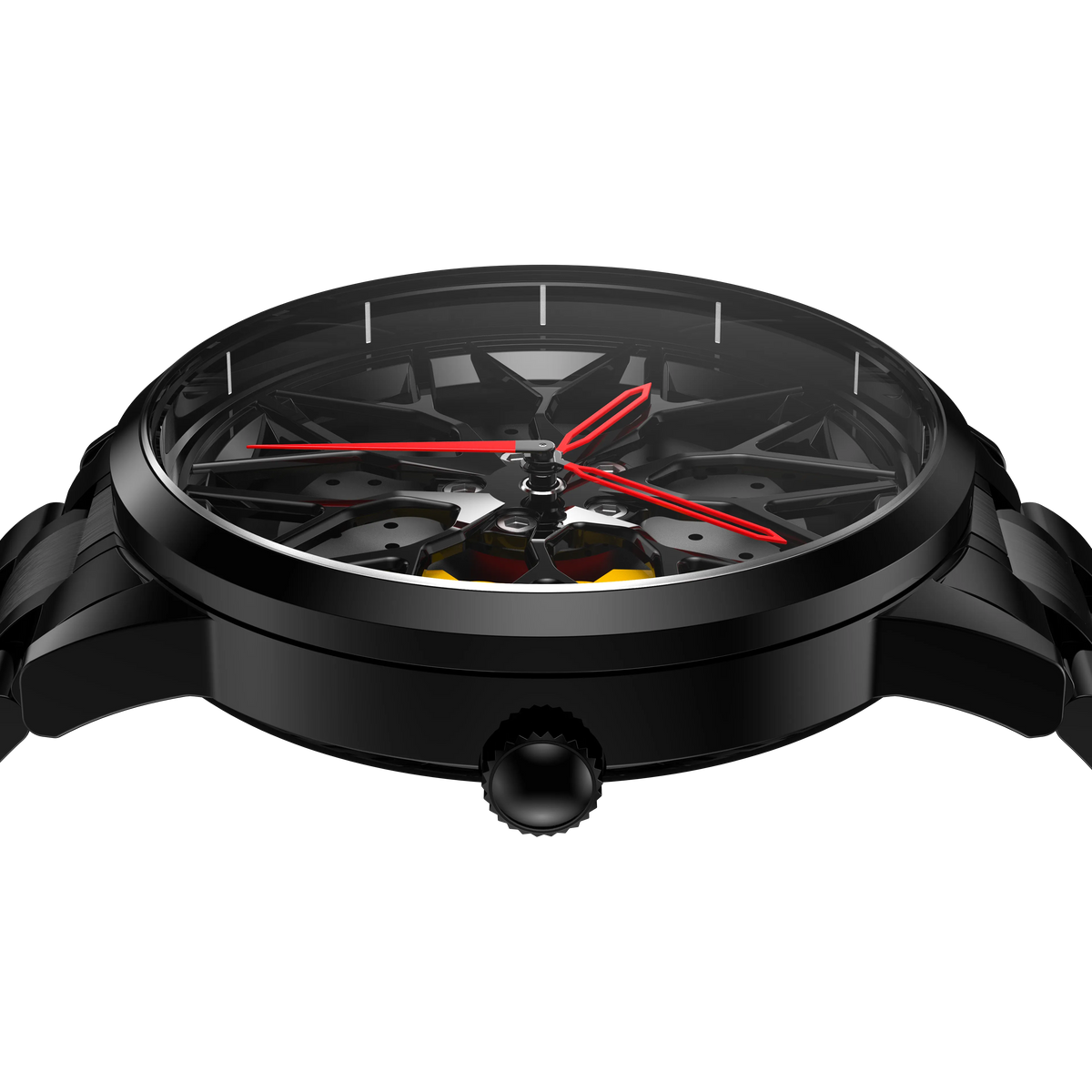 Shop Yellow Petronas 63S Gyro - Metal Strap | RS Chrono