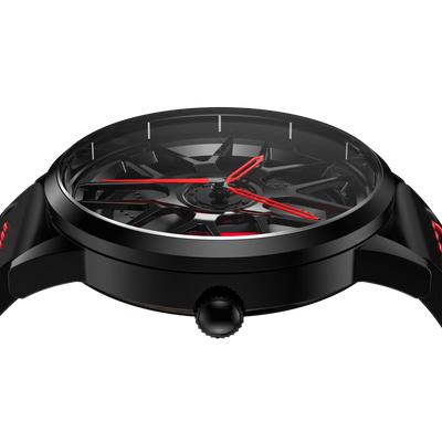 Shop Petronas E63 Gyro - Red Leather Strap | RS Chrono