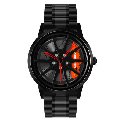 Shop Orange Speedtail 765 Gyro - Metal Strap | RS Chrono
