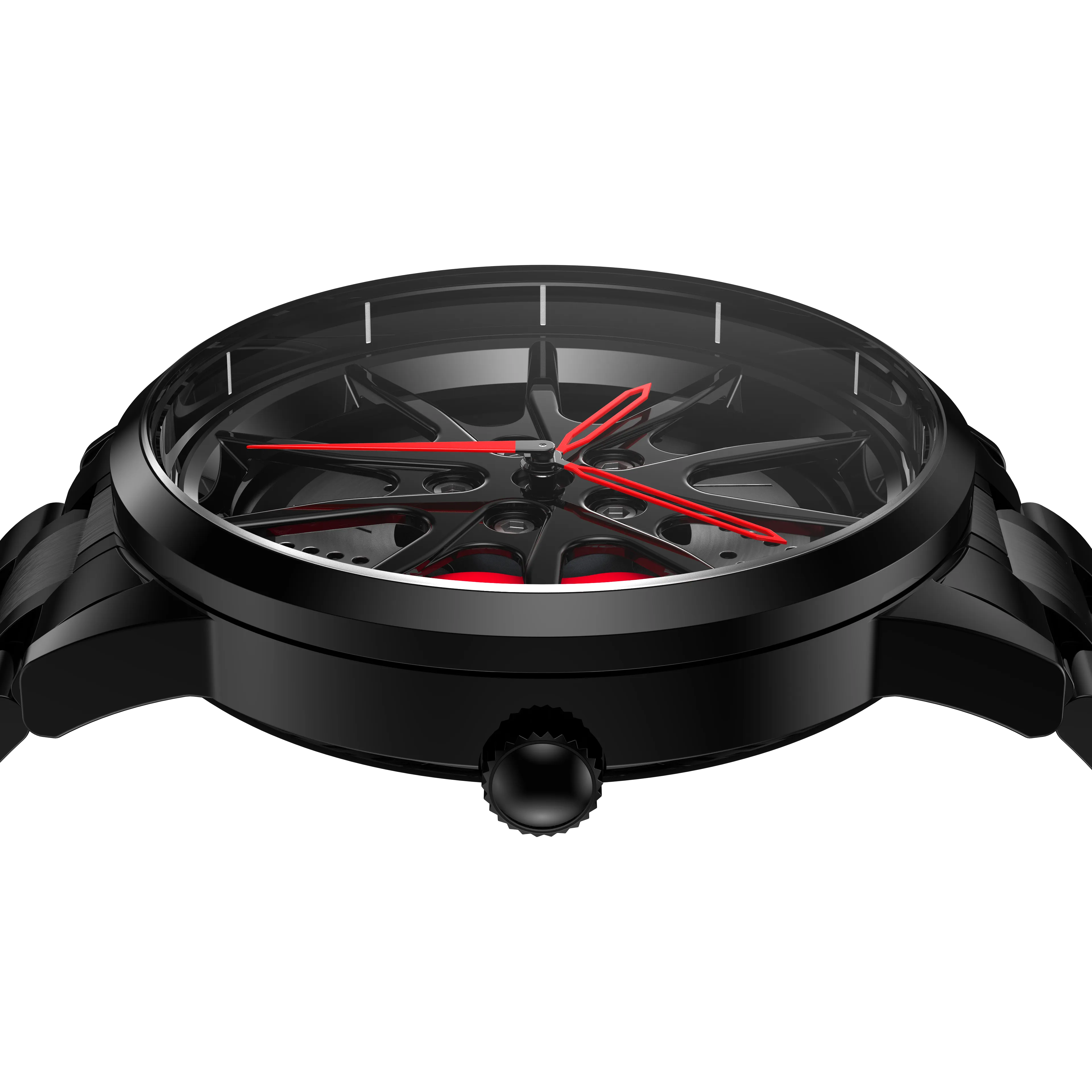 Shop Red Speedtail 765 Gyro - Metal Strap | RS Chrono