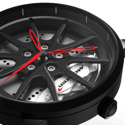 Shop White Speedtail 765 Gyro - White Leather Strap | RS Chrono
