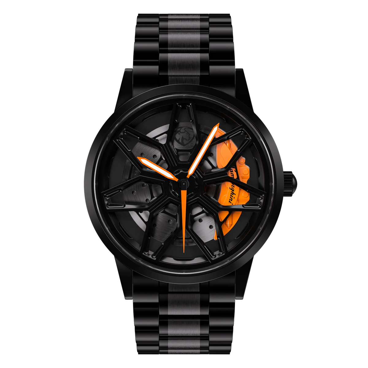 Shop Orange Ultimae Gyro - Metal Strap | RS Chrono
