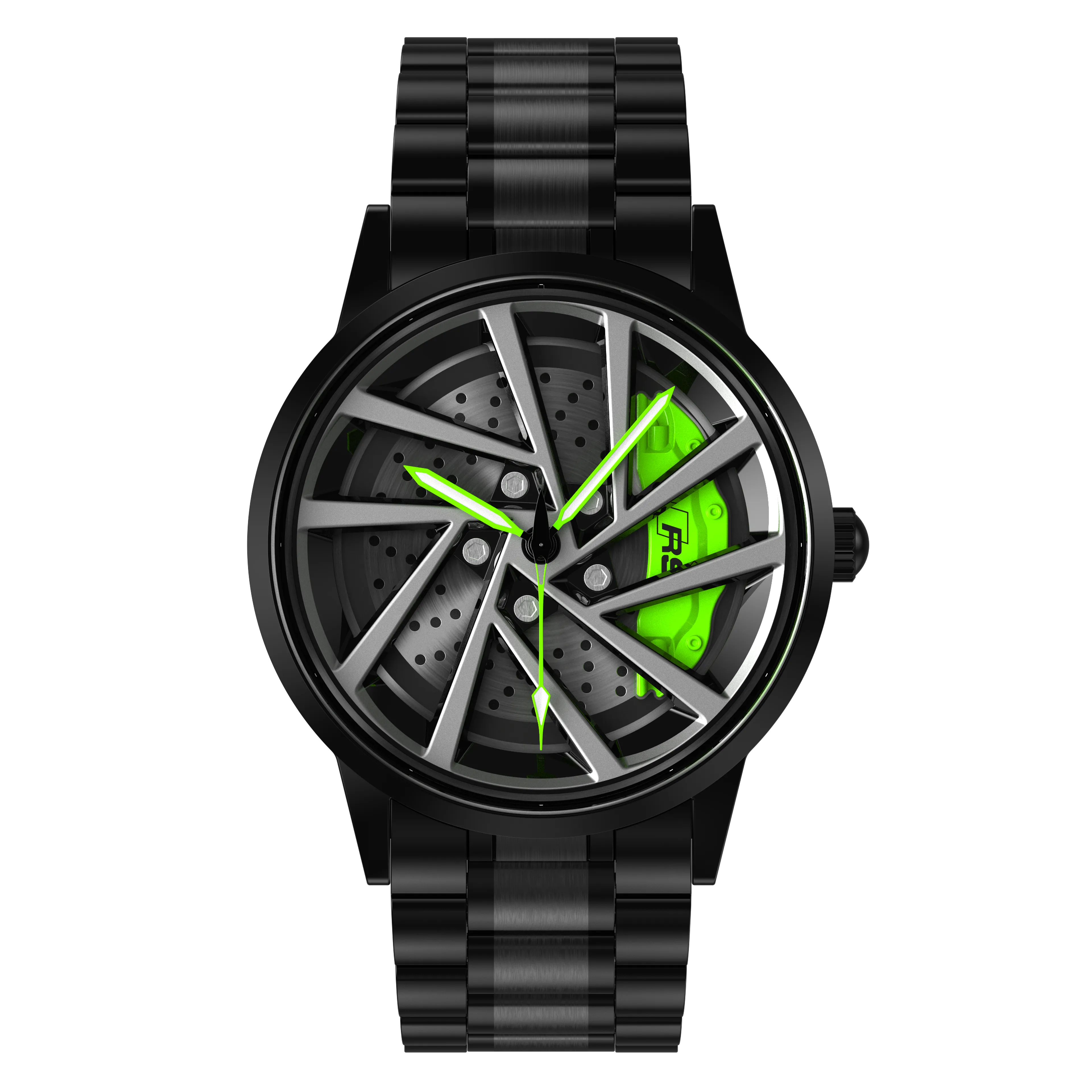 Shop Green Vorsprung RS5 Gyro - Metal Strap | RS Chrono