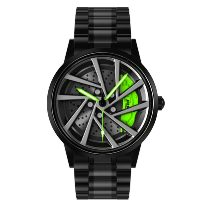Shop Green Vorsprung RS5 Gyro - Metal Strap | RS Chrono