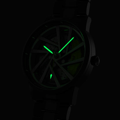 Shop Green Vorsprung RS5 Gyro - Metal Strap | RS Chrono
