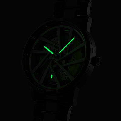 Shop Green Vorsprung RS5 Gyro - Metal Strap | RS Chrono