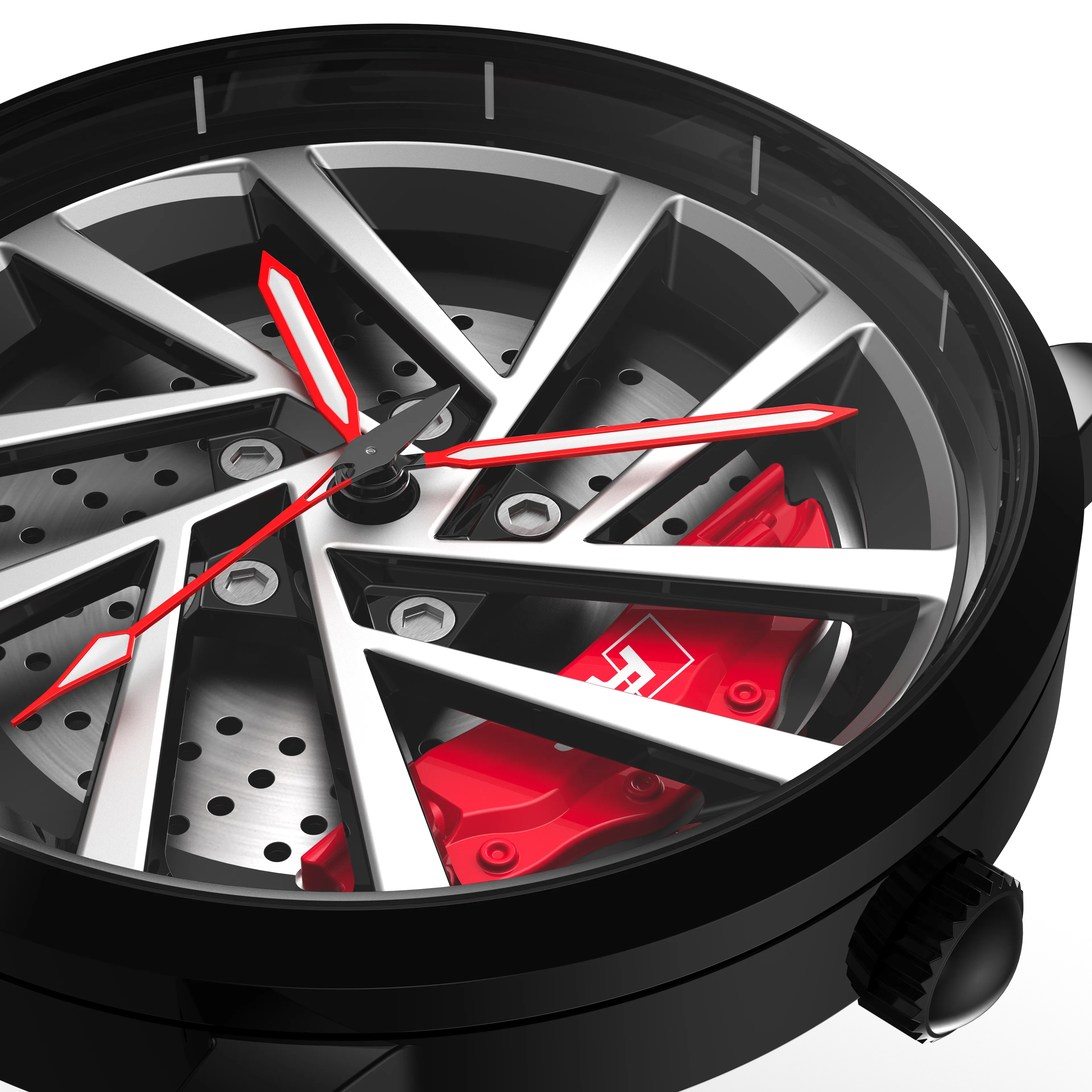 Shop Red Vorsprung RS5 Gyro - Metal Strap | RS Chrono