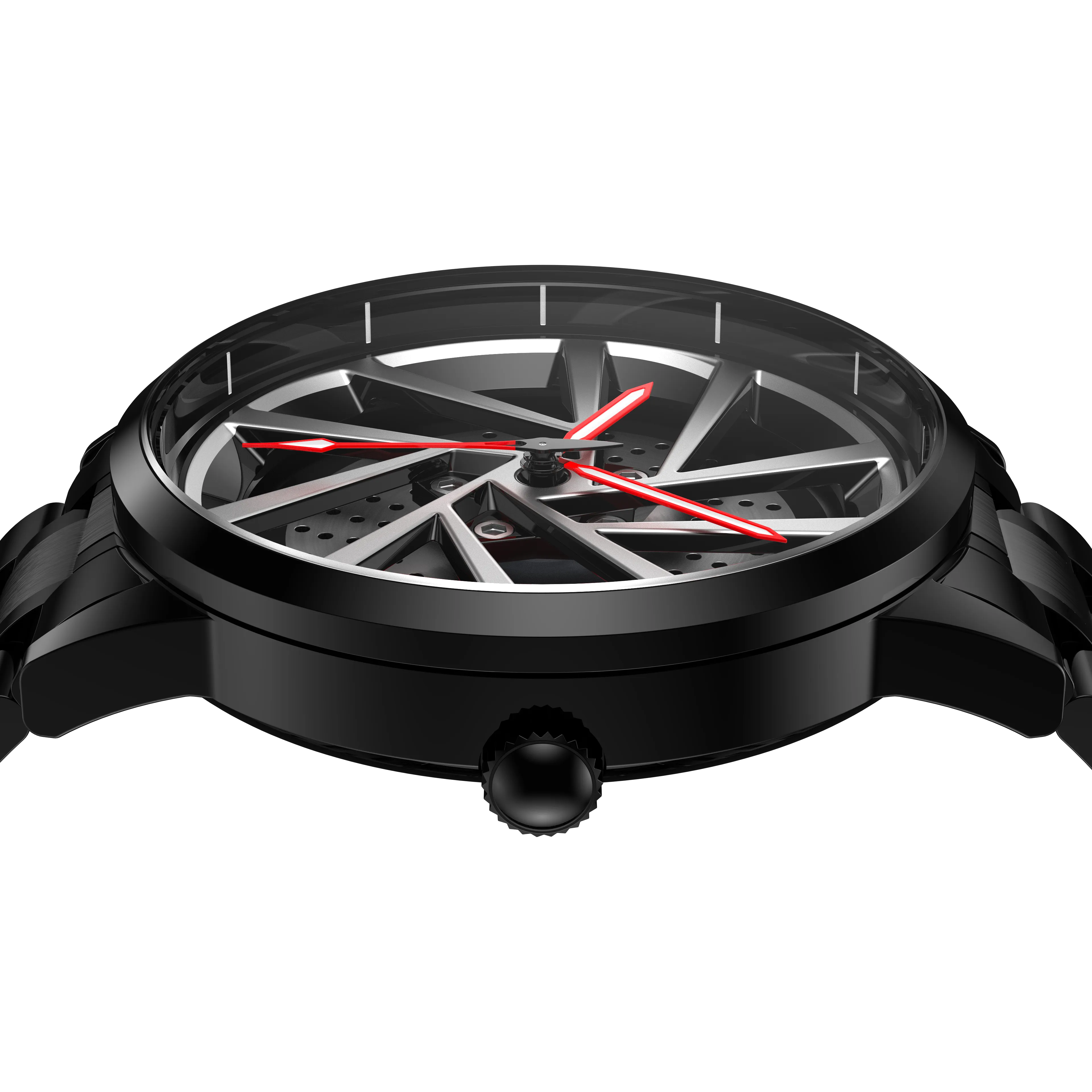Shop Red Vorsprung RS5 Gyro - Metal Strap | RS Chrono