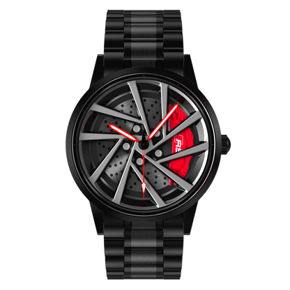 Shop Red Vorsprung RS5 Gyro - Metal Strap | RS Chrono