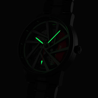 Shop Red Vorsprung RS5 Gyro - Metal Strap | RS Chrono