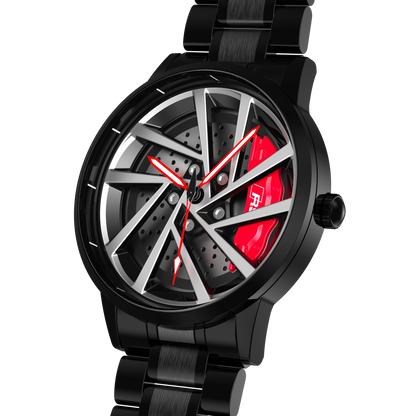 Shop Red Vorsprung RS5 Gyro - Metal Strap | RS Chrono