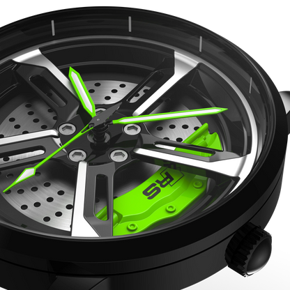 Shop Green Vorsprung RS7 Gyro - Metal Strap | RS Chrono
