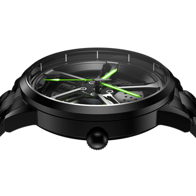 Shop Green Vorsprung RS7 Gyro - Metal Strap | RS Chrono