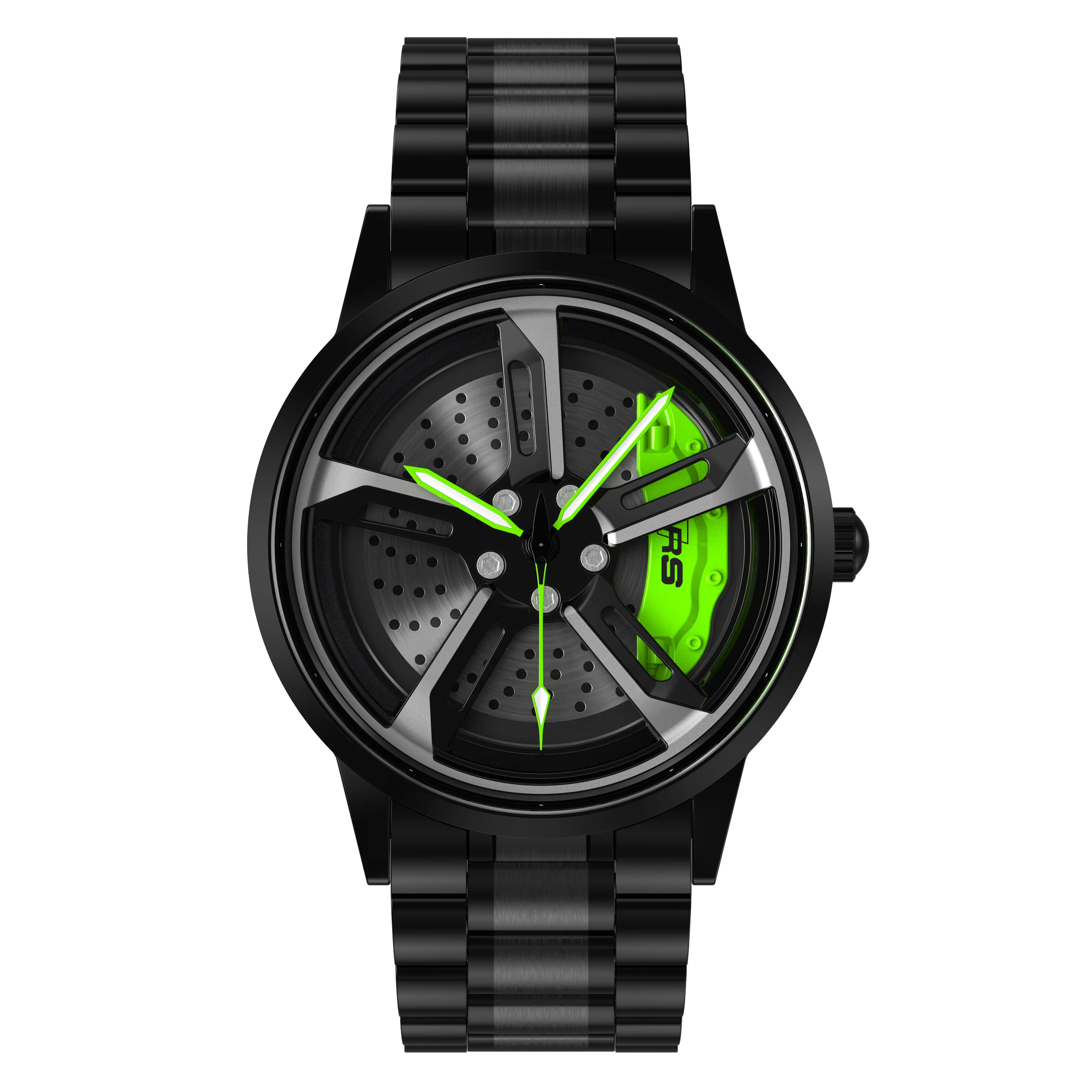 Shop Green Vorsprung RS7 Gyro - Metal Strap | RS Chrono