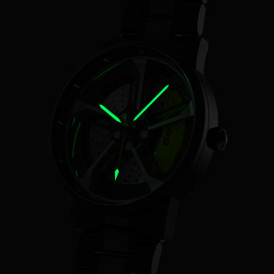 Shop Green Vorsprung RS7 Gyro - Metal Strap | RS Chrono