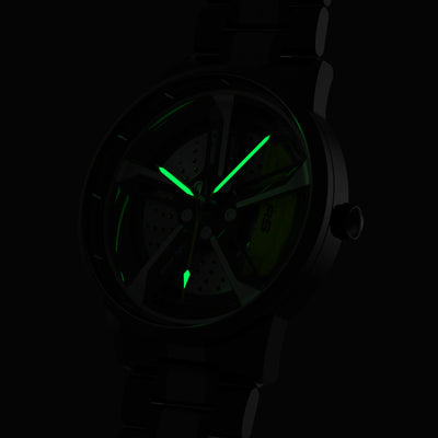 Shop Green Vorsprung RS7 Gyro - Metal Strap | RS Chrono