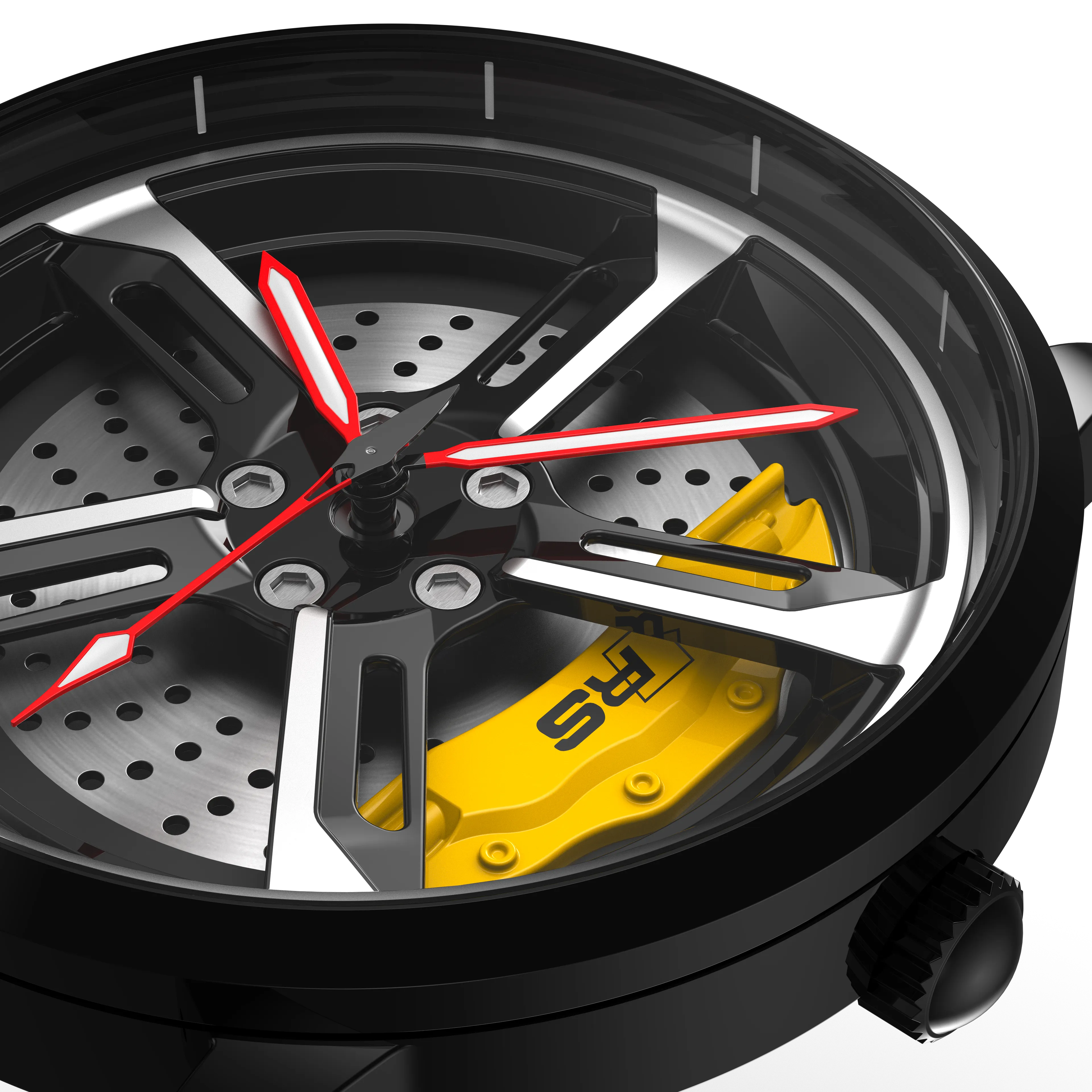 Shop Yellow Vorsprung RS7 Gyro - Metal Strap | RS Chrono