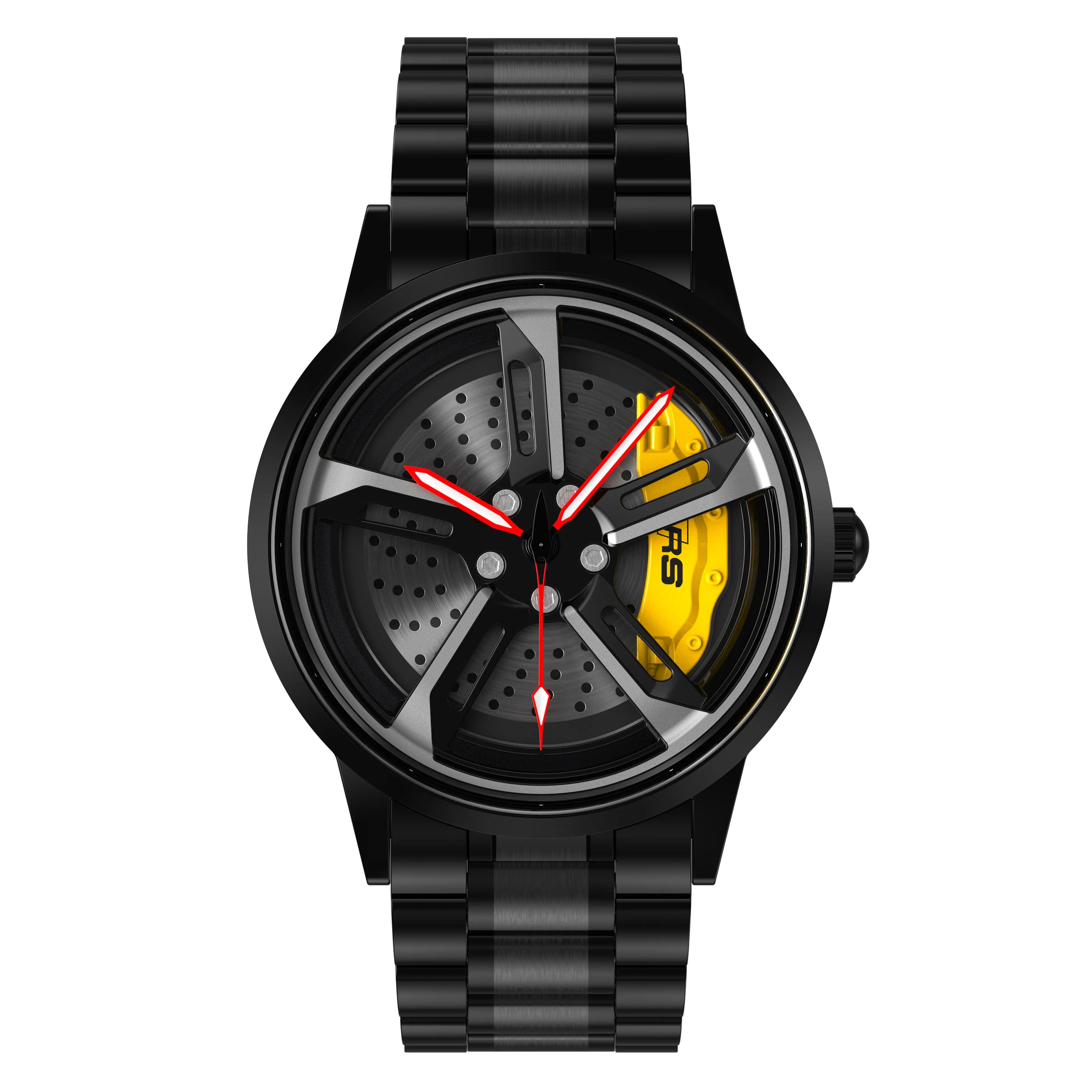 Shop Yellow Vorsprung RS7 Gyro - Metal Strap | RS Chrono