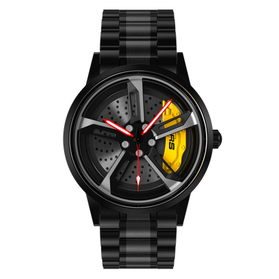 Shop Yellow Vorsprung RS7 Gyro - Metal Strap | RS Chrono