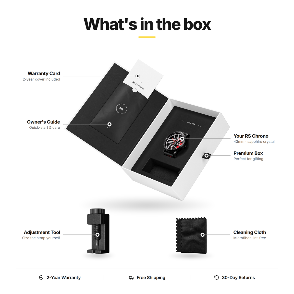 What's in the box | RS Chrono#color_red